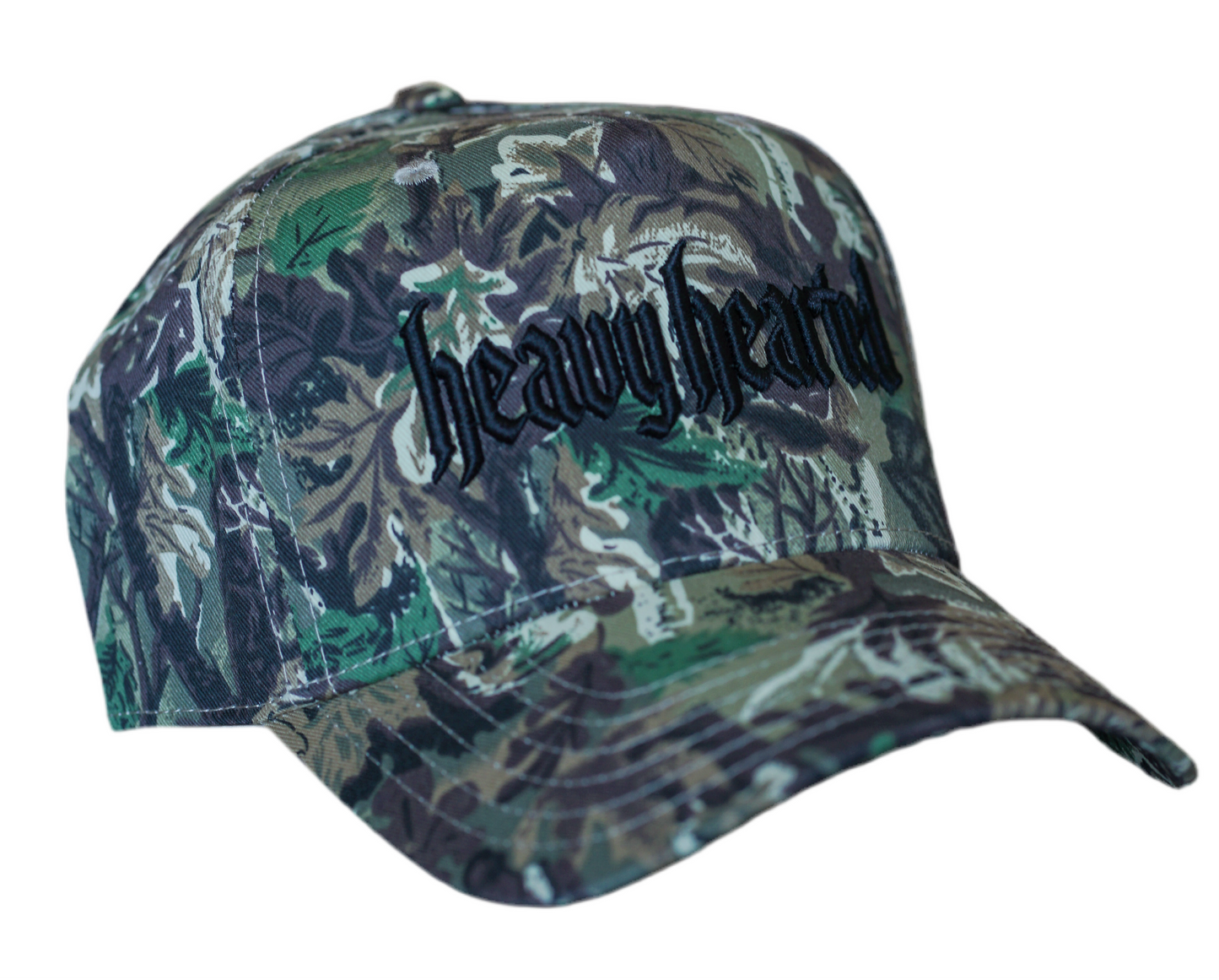 Heavy Hearted Co. - Camo & Black Cap