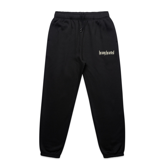 HEAVYWEIGHT JOGGERS - BLACK & BONE