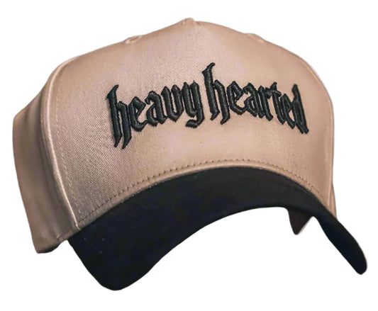 Heavy Hearted Co. - Black & Cream Cap